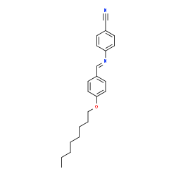 ChemSpider 2D Image | p-Octyloxybenzylidene p-Cyanoaniline | C22H26N2O