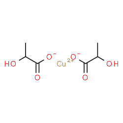 ChemSpider 2D Image | CUPRIC LACTATE | C6H10CuO6