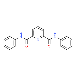 ChemSpider 2D Image | 2,6-bis(N-phenylcarbamoyl)pyridine | C19H15N3O2