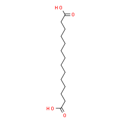 ChemSpider 2D Image | Tetradecanedioic acid | C14H26O4