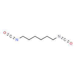 ChemSpider 2D Image | Hexamethylene diisocyanate | C8H12N2O2