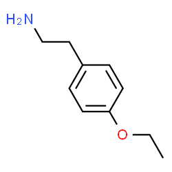 ChemSpider 2D Image | 4-Ethoxyphenethylamine | C10H15NO