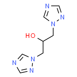 ChemSpider 2D Image | 1,3-Di(1H-1,2,4-triazol-1-yl)-2-propanol | C7H10N6O