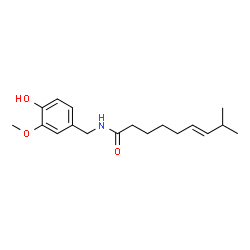 ChemSpider 2D Image | capsaicin | C18H27NO3