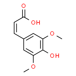 ChemSpider 2D Image | (Z)-sinapic acid | C11H12O5