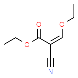 ChemSpider 2D Image | (2Z)-ethyl 2-cyano-3-ethoxyacrylate | C8H11NO3