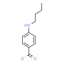 ChemSpider 2D Image | 4-(Butylamino)benzoate | C11H14NO2