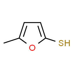 ChemSpider 2D Image | 5-Methyl-2-furanthiol | C5H6OS