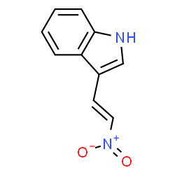 ChemSpider 2D Image | 3-(2-NITROVINYL)INDOLE | C10H8N2O2