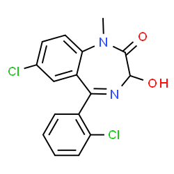 ChemSpider 2D Image | Lormetazepam | C16H12Cl2N2O2