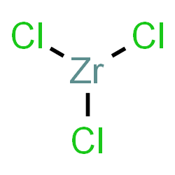 ChemSpider 2D Image | Zirconium(3+) trichloride | Cl3Zr