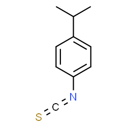 ChemSpider 2D Image | 1-Isopropyl-4-isothiocyanatobenzol | C10H11NS