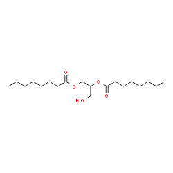 ChemSpider 2D Image | Dioctanoylglycerol | C19H36O5