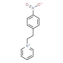 ChemSpider 2D Image | 1-(2-(4-Nitrophenyl)ethyl)pyridinium | C13H13N2O2
