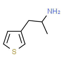 ChemSpider 2D Image | 1-(3-Thienyl)-2-propanamine | C7H11NS