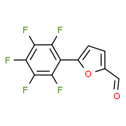 ChemSpider 2D Image | 5-(Pentafluorophenyl)-2-furaldehyde | C11H3F5O2
