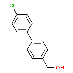 ChemSpider 2D Image | 4-(4-Chlorophenyl)benzylalcohol | C13H11ClO