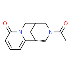 ChemSpider 2D Image | (1R)-11-Acetyl-7,11-diazatricyclo[7.3.1.0~2,7~]trideca-2,4-dien-6-one | C13H16N2O2