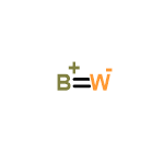 InChI=1/B.W/q+1;-1/rBW/c1-2
