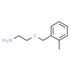 ChemSpider 2D Image | 2-[(2-Methylbenzyl)sulfanyl]ethanamine | C10H15NS