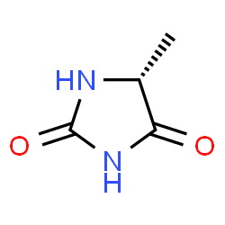ChemSpider 2D Image | (R)-5-METHYLHYDANTOIN | C4H6N2O2