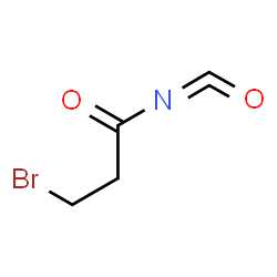 ChemSpider 2D Image | 3-Bromopropanoyl isocyanate | C4H4BrNO2