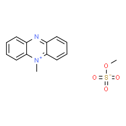 ChemSpider 2D Image | 5-methylphenazin-5-ium; sulfonatooxymethane | C14H14N2O4S