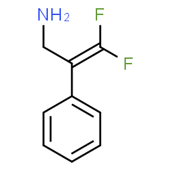 ChemSpider 2D Image | 3,3-Difluoro-2-phenyl-2-propen-1-amine | C9H9F2N