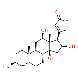 ChemSpider 2D Image | Diginatigenin | C23H34O6