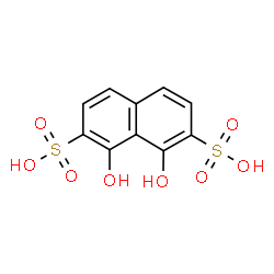 ChemSpider 2D Image | 1,8-Dihydroxy-2,7-naphthalenedisulfonic acid | C10H8O8S2