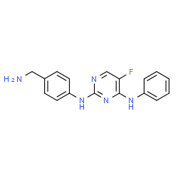ChemSpider 2D Image | CZC8004 | C17H16FN5