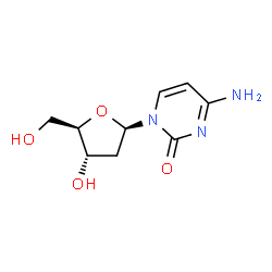 ChemSpider 2D Image | 2'-Deoxycytidine | C9H13N3O4