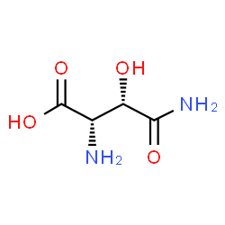 ChemSpider 2D Image | beta-Hydroxyasparagine | C4H8N2O4