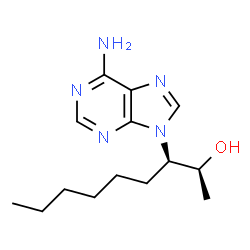 ChemSpider 2D Image | (+)-EHNA | C14H23N5O