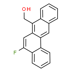 ChemSpider 2D Image | (5-Fluoro-7-tetraphenyl)methanol | C19H13FO