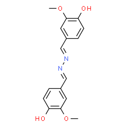 ChemSpider 2D Image | Vanillin azine | C16H16N2O4
