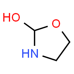 ChemSpider 2D Image | 2-$l^{1}-oxidanyloxazolidine | C3H6NO2