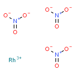 ChemSpider 2D Image | Rhodium(3+) trinitrate | N3O9Rh