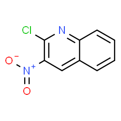 ChemSpider 2D Image | 2-Chloro-3-nitroquinoline | C9H5ClN2O2
