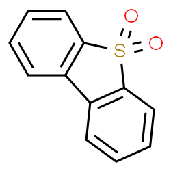 ChemSpider 2D Image | Dibenzothiophene sulfone | C12H8O2S