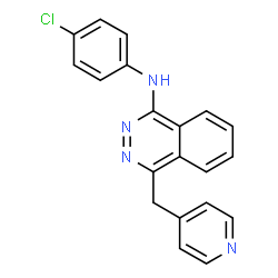 ChemSpider 2D Image | vatalanib | C20H15ClN4