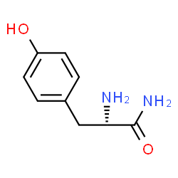 ChemSpider 2D Image | L-Tyrosinamide | C9H12N2O2