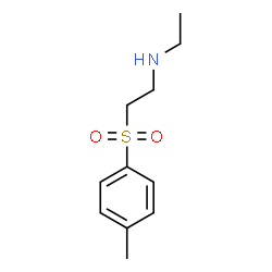 ChemSpider 2D Image | N-Ethyl-2-[(4-methylphenyl)sulfonyl]ethanamine | C11H17NO2S