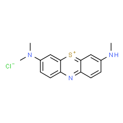 ChemSpider 2D Image | Azure B | C15H16ClN3S