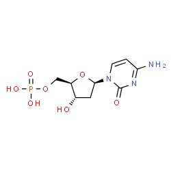 ChemSpider 2D Image | 2'-Deoxycytidine-5'-monophosphorate | C9H14N3O7P