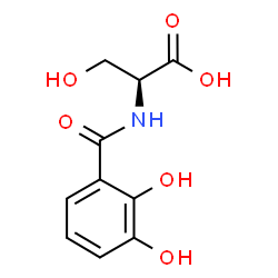 ChemSpider 2D Image | 2,3,-DIHYDROXYBENZOYLSERINE | C10H11NO6