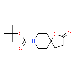 ChemSpider 2D Image | 8-Boc-2-oxo-1-oxa-8-azaspiro[4.5]decane | C13H21NO4
