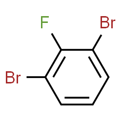 ChemSpider 2D Image | 1,3-Dibromo-2-fluorobenzene | C6H3Br2F