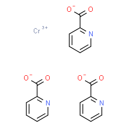 ChemSpider 2D Image | Chromium Picolinate | C18H12CrN3O6