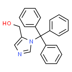 ChemSpider 2D Image | (1-Trityl-1H-imidazol-5-yl)methanol | C23H20N2O